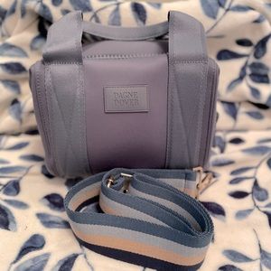 Dagne Dover XS Ash Blue Landon like new w/ extra strap